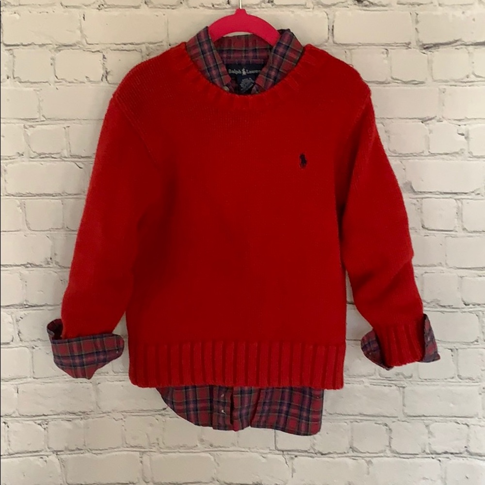 Ralph Lauren Oxford & sweater